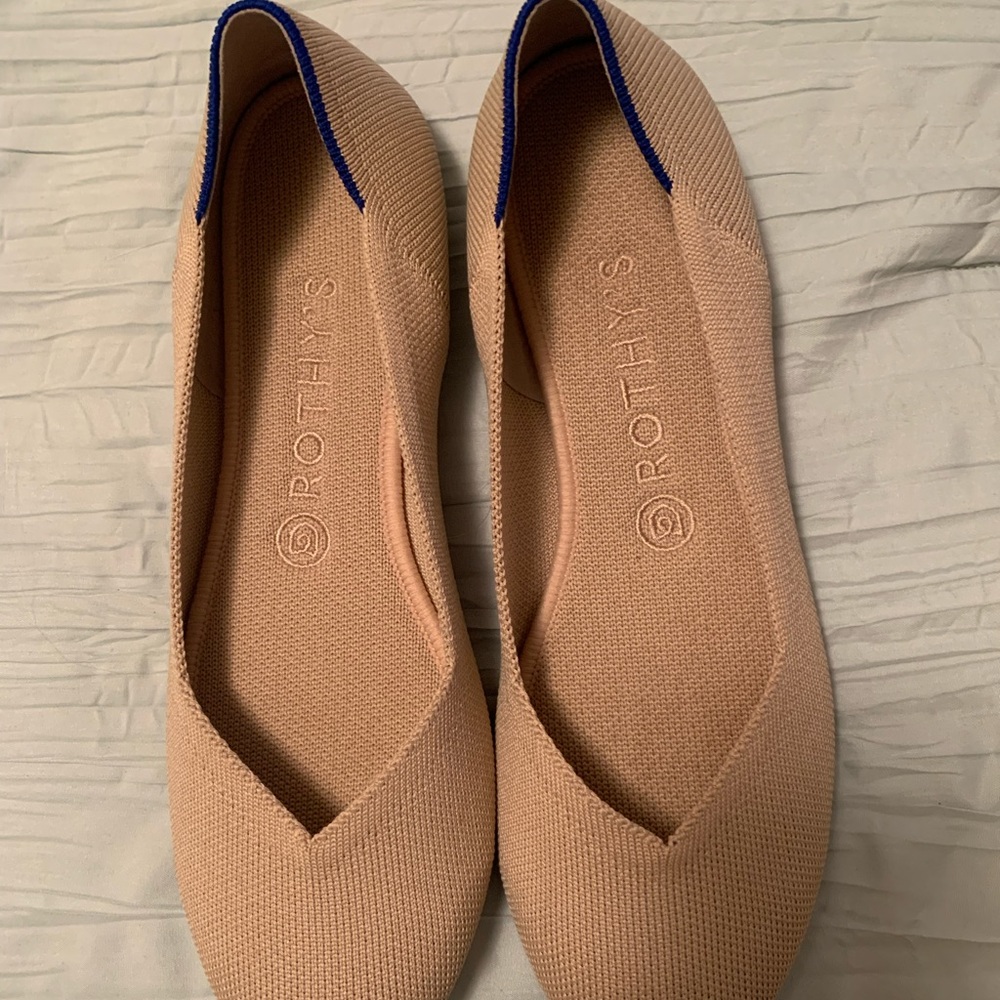 Rothy’s Ecru Flats